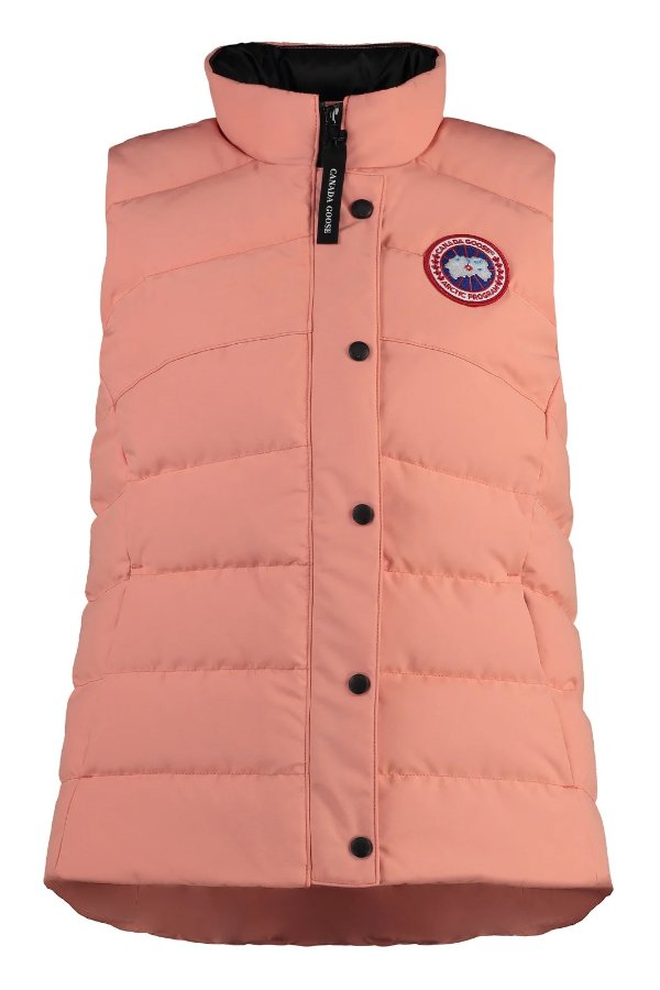 Logo Patch Padded Gilet – Cettire