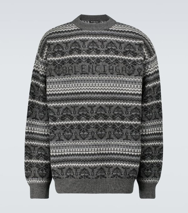 Fairisle crewneck sweater