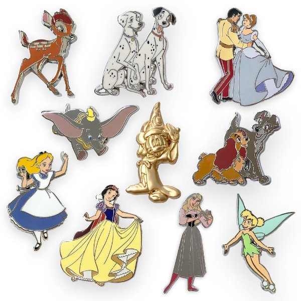 Disney Ink & Paint Mystery Pins – Series 2 | shopDisney