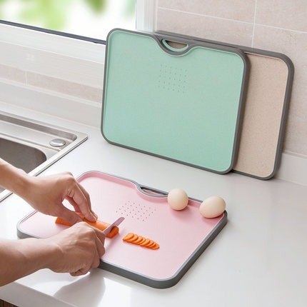 【自营】居家家防滑切菜板砧板小案板水果粘板家用刀板菜板