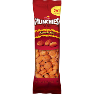 Munchies Flamin' Hot Flavored Peanuts, 36 Count, 1.625 oz