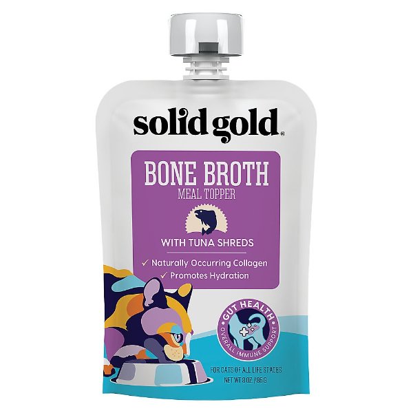 Solid Gold® Bone Broth Cat Meal Topper