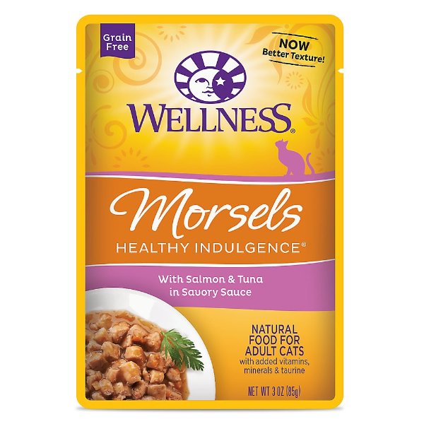 ® Healthy Indulgence Morsels Adult Cat Food - Grain Free, Natural, Salmon & Tuna