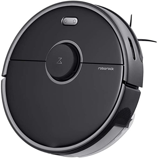 S5 MAX Robot Vacuum and Mop Cleaner, Self-Charging Robotic Vacuum, Lidar Navigation, Selective Room Cleaning, No-mop Zones, 2000Pa Powerful Suction, 180mins Runtime, Works with Alexa