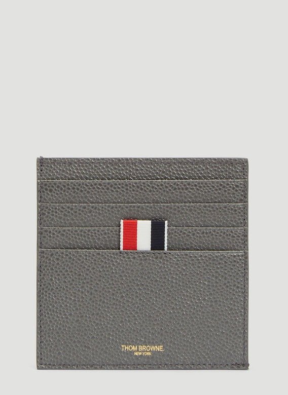 Square Bi-colour Card Holder in Grey