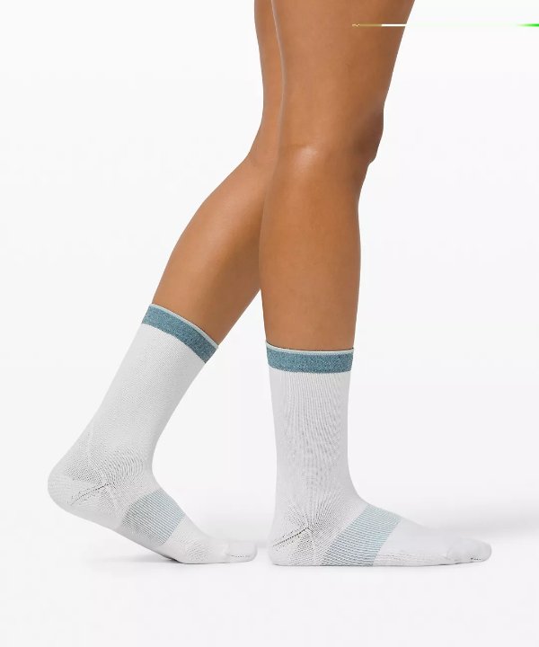 Power Stride Crew Sock Stripe | Women's Socks | lululemon