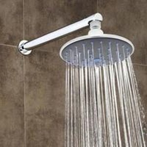 Home Collections 6.25" Chrome Plated Steel Rain Shower Jumbo Shower Head