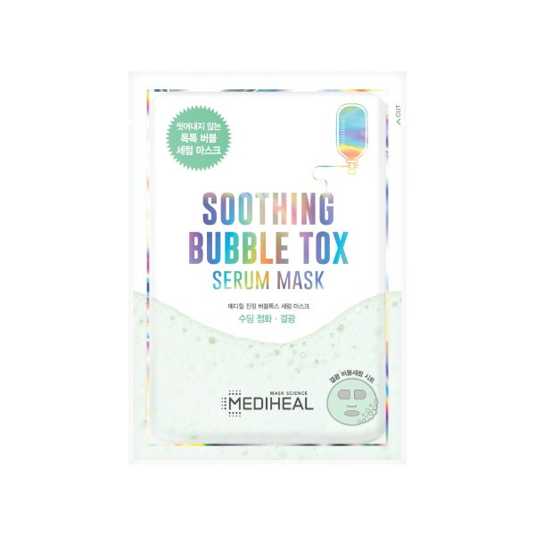 Soothing Bubble Tox Serum Mask 10 pack