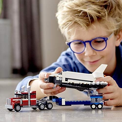LEGO Creator 3in1 Shuttle Transporter 31091 Building Kit , New 2019 (341 Piece)