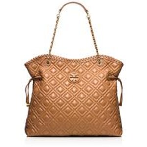 Tory Burch Marion Quilted Slouchy 女士手提包