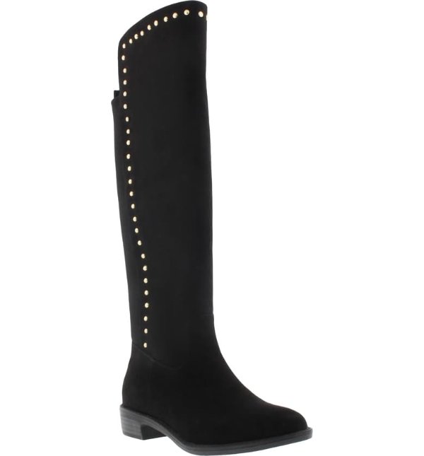 Pia Studded Riding Boot
