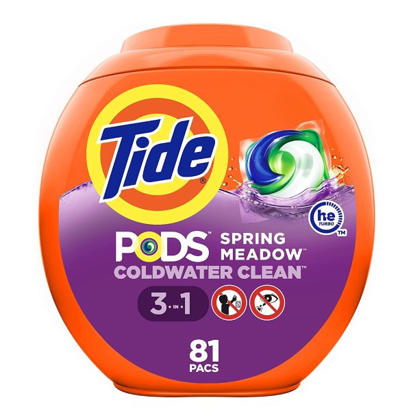 Tide PODS 3效合1去渍洗衣球 81颗