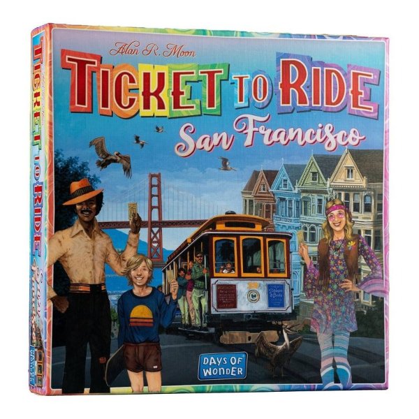 Ticket to Ride 旧金山桌游