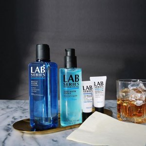 with $75 Purchase @ Lab Series For Men
