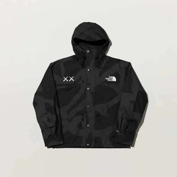 The North Face x KAWS Retro 1986 Mountain Jacket (Black) | END. Launches