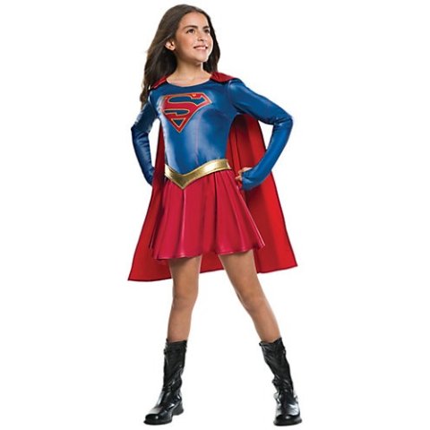 Supergirl 造型儿童服饰