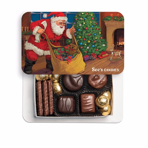 圣诞盒装巧克力