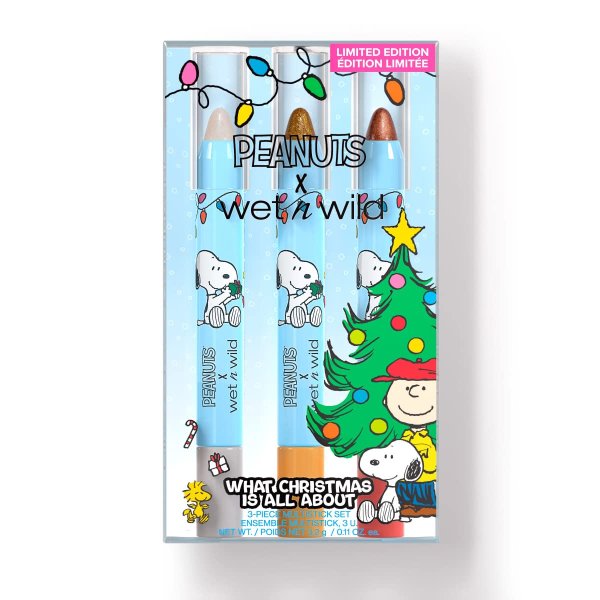 Wet n Wild Peanut Collection What Christmas is All About 3-Piece Multistick Set
