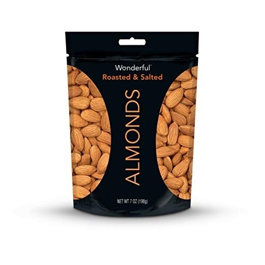 Wonderful Almonds, Roasted and Salted, 7 Ounce