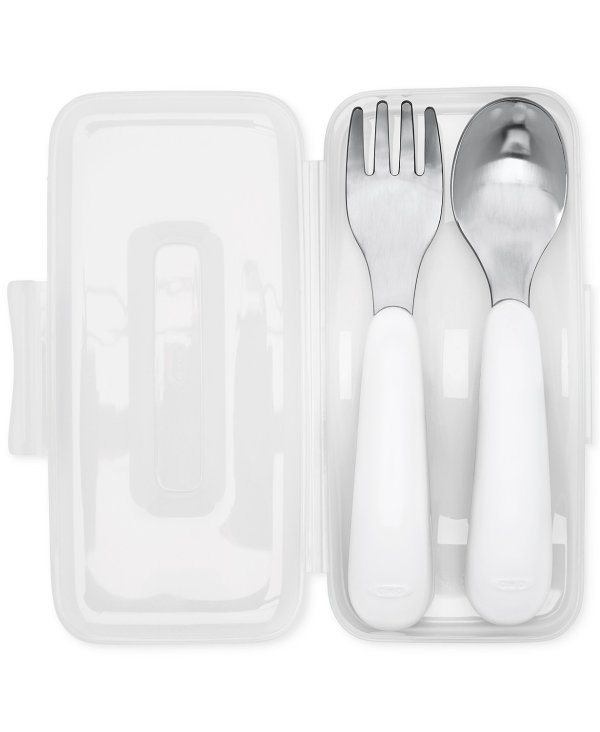 Tot On-The-Go Fork & Spoon Set