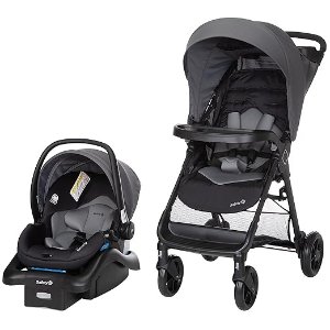 Safety 1stSmooth Ride Travel System with OnBoard 35 LT Infant Car Seat, Monument 2