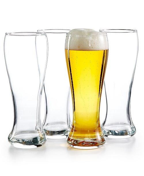 玻璃啤酒杯 4个装
