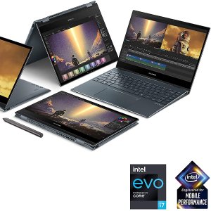 ASUS ZenBook Flip 13 OLED Ultra Slim Convertible Laptop (i7-1165G7, 16G, 1TB SSD)