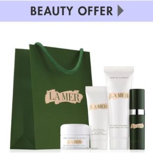 + 4 pieces Samples with Any $350 La Mer Purchase @ Bergdorf Goodman