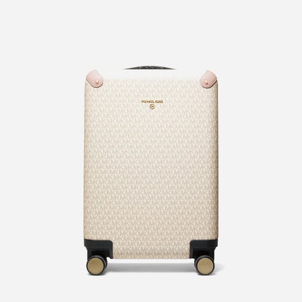 女士旅行小硬旅行箱-香草粉色