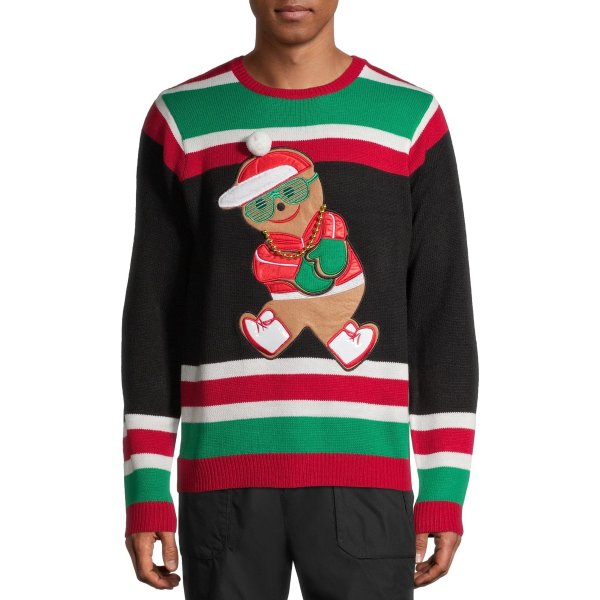 Men's and Big Men's Ugly Christmas Sweater