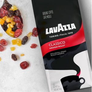Lavazza Classico Ground Coffee Blend, Medium Roast, 12-Ounce Bag