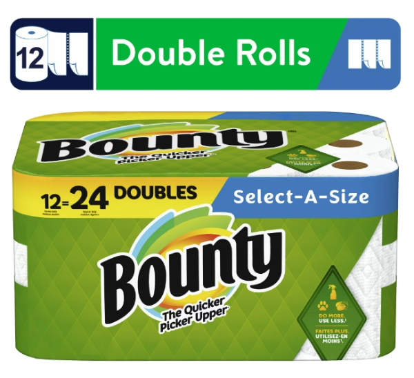 Select-a-Size Paper Towels, 12 Double Rolls
