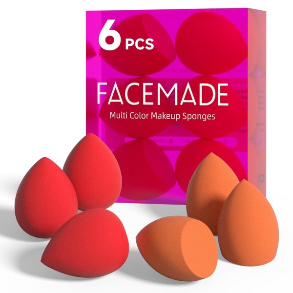 FACEMADE 6 PCS Makeup Sponges Set Hot Sale