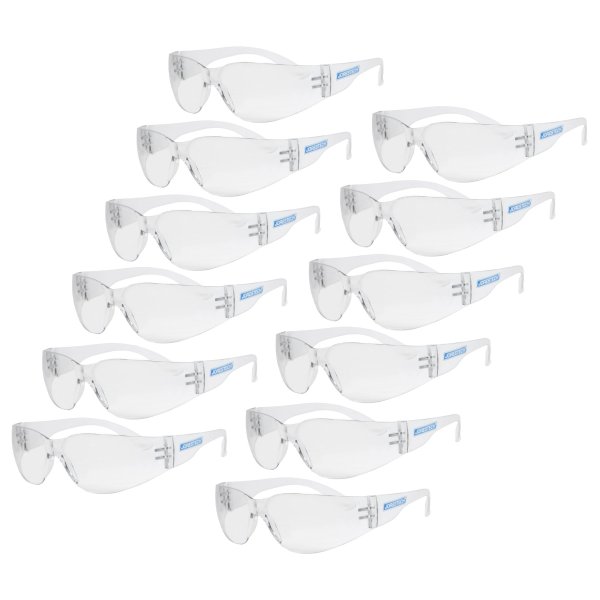 Safety Glasses JORESTECH® LS-260 Clear Frame Clear Lens (12 units)