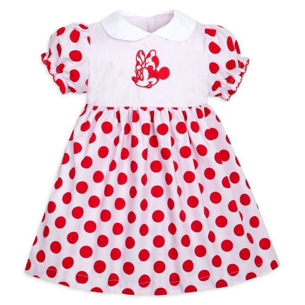 Minnie Mouse Dress for Baby – Red | shopDisney
