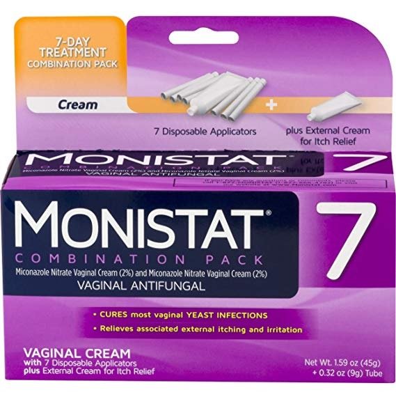 7-Day Yeast Infection Treatment | Cream + External Itch Relief Cream