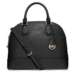 MICHAEL MICHAEL KORS Leather Large Dome Satchel @ Lord & Taylor