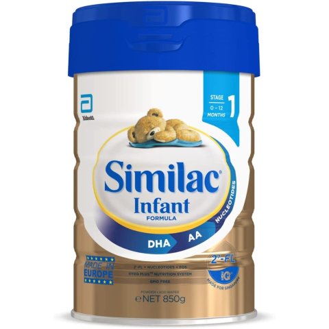 婴幼儿配方奶粉1段 DHA+AA，适合0-12个月宝宝