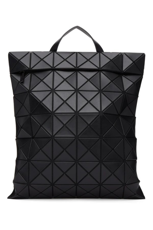 Black Matte Flat Pack Backpack