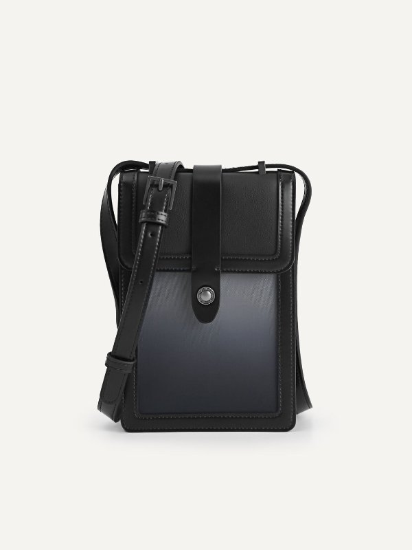 Mini Mobile Phone Bag - Black