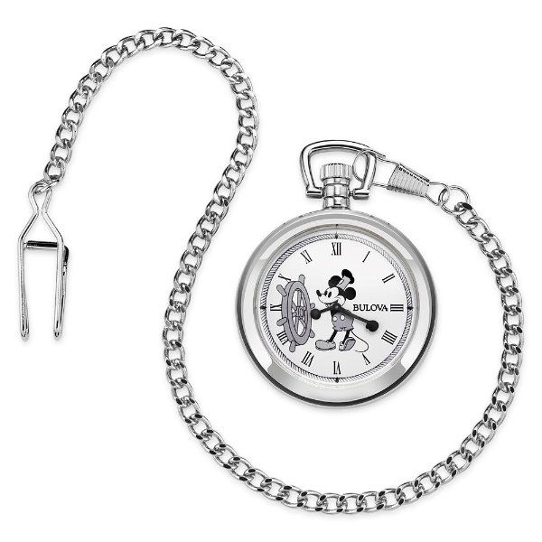 Steamboat Willie Pocket Watch by Bulova | shopDisney