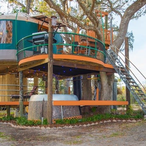 Treehouse at Danville - 日内瓦的树屋 出租, 佛罗里达, 美国
