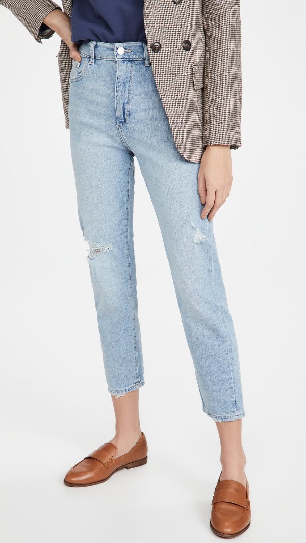 Susie High Rise Tapered Jeans