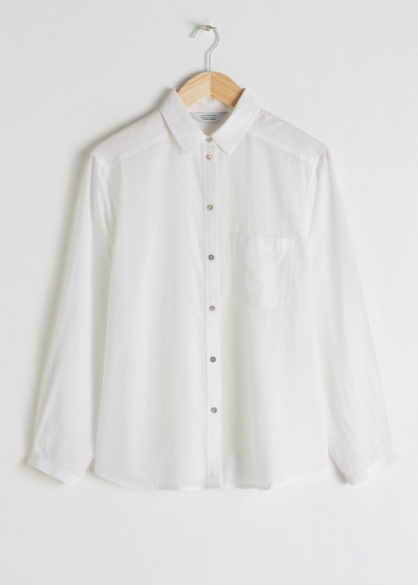 Lyocell Button Up Shirt