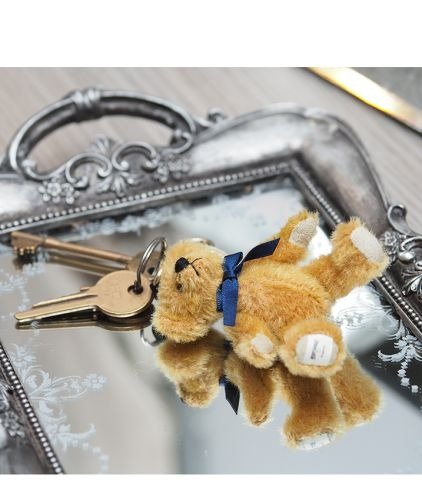 经典泰迪熊钥匙扣