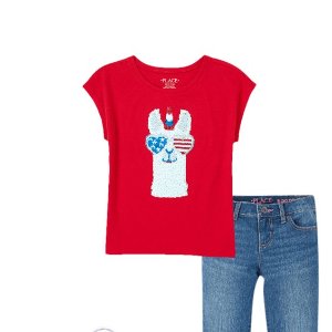 The Childrens Place Boys Americana Tank Top