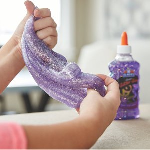Elmer's Liquid Glitter Glue, Washable, Assorted Colors, 6 Ounces Each, 3 Count - Great For Making Slime