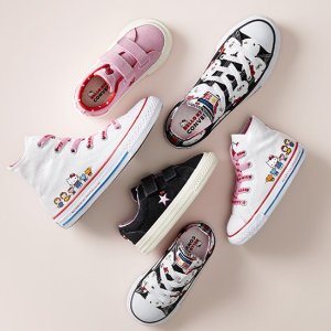 Converse 和 Hello Kitty 合作款童鞋热卖 部分款式降价