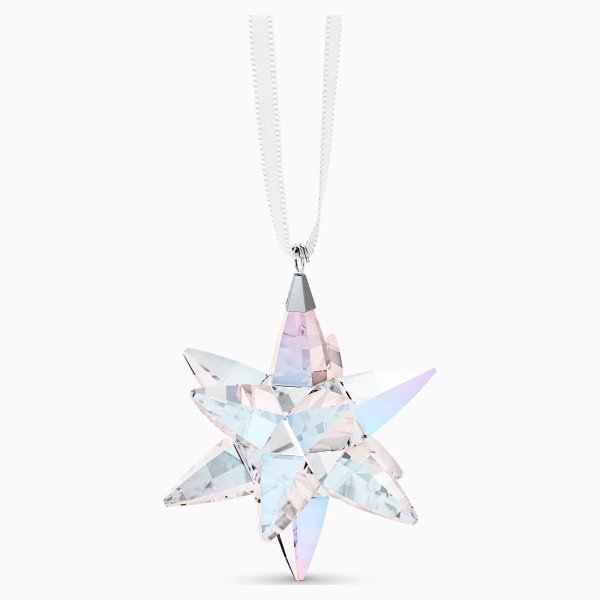 Star Ornament, Shimmer, small by SWAROVSKI