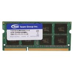 Team 8GB 204-Pin DDR3 SO-DIMM DDR3 1600 Laptop Memory